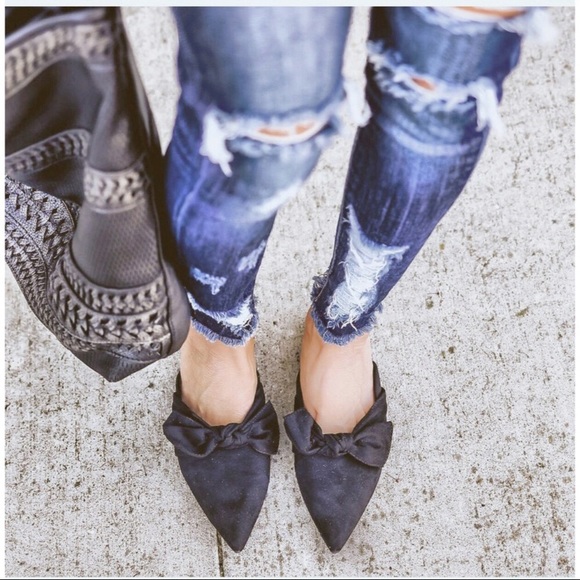 New black trendy mules - Picture 2 of 3